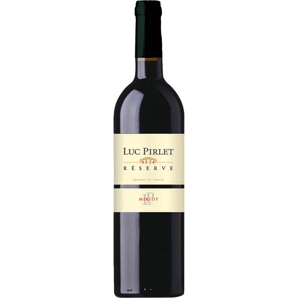slide 1 of 1, Luc Pirlet Merlot, 750 ml