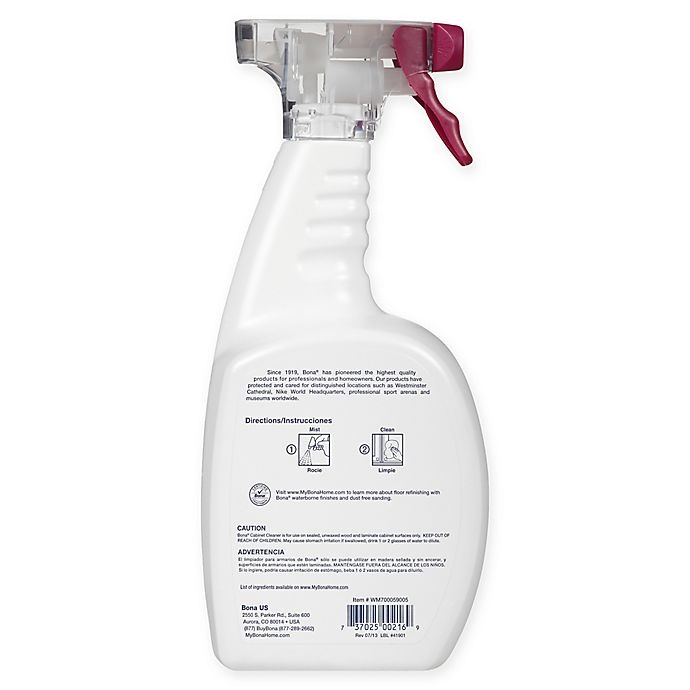 slide 3 of 3, Bona Cabinet Cleaner, 36 oz