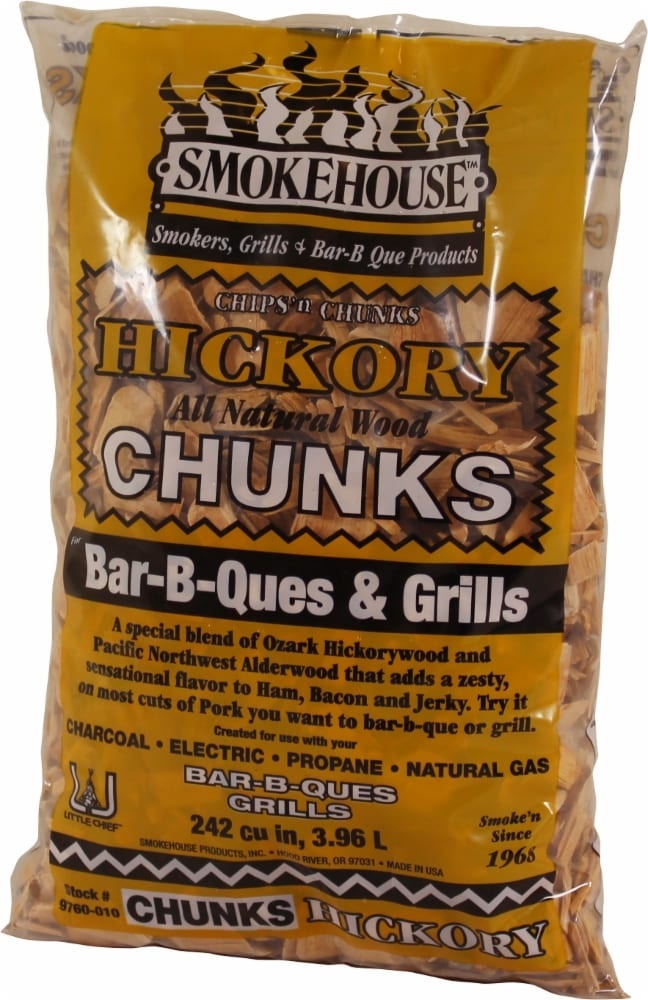 slide 1 of 1, Smokehouse Hickory Wood Chunks, 1 ct