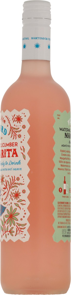 slide 5 of 11, Flybird Watermelon Cucumber Margarita Wine Cocktail, 750 ml