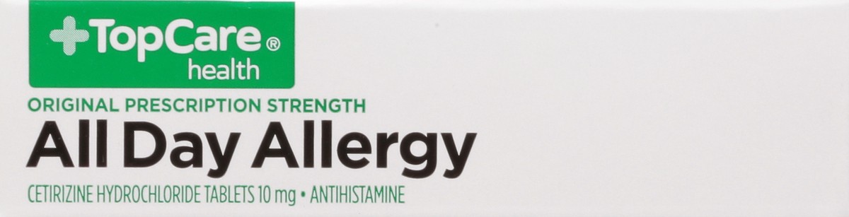 slide 9 of 9, TopCare Top Care Allergy Cetirizine 10Mg, 14 ct