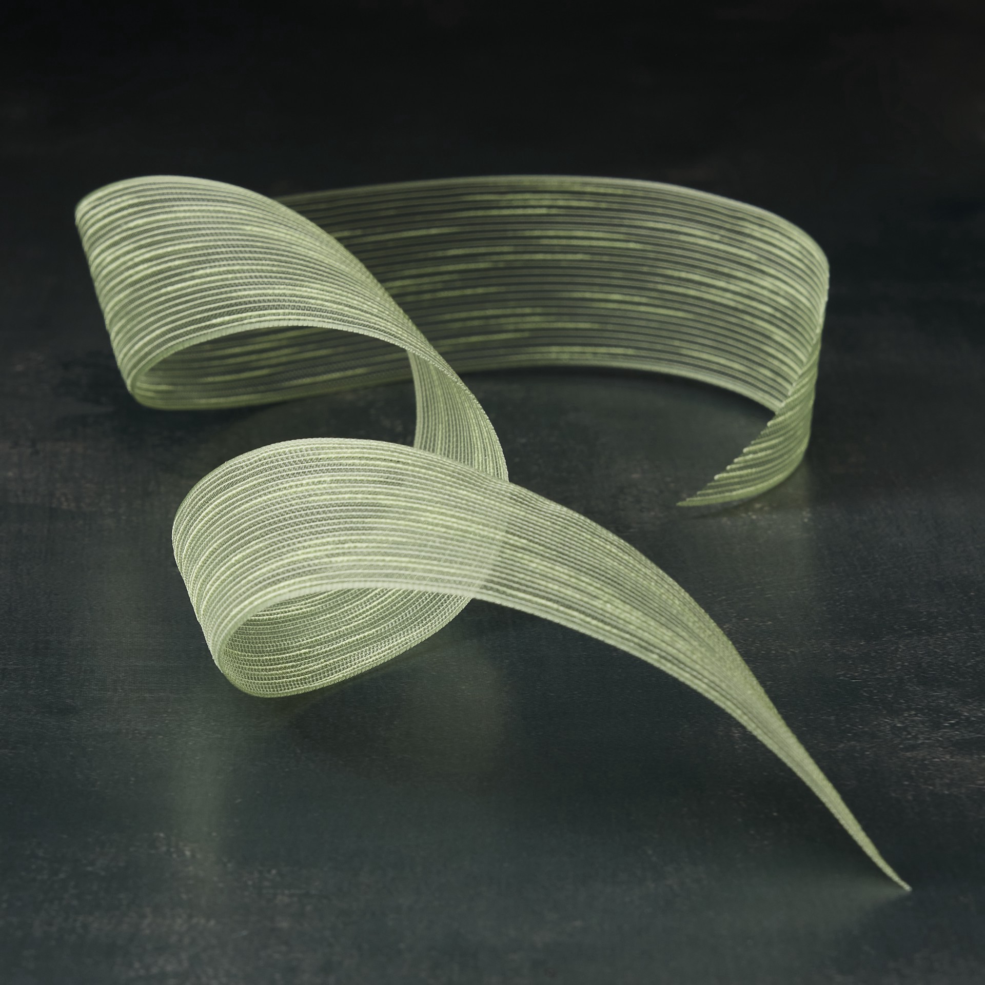 slide 2 of 2, 1.5" X 3yd. Crackle Chiffon Ribbon By Celebrate It, 1.5 in x 3 yd