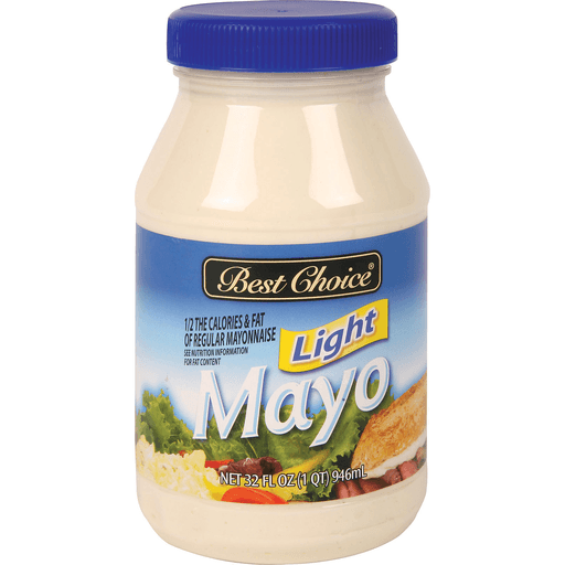 slide 1 of 1, Best Choice Light Mayonnaise, 30 oz