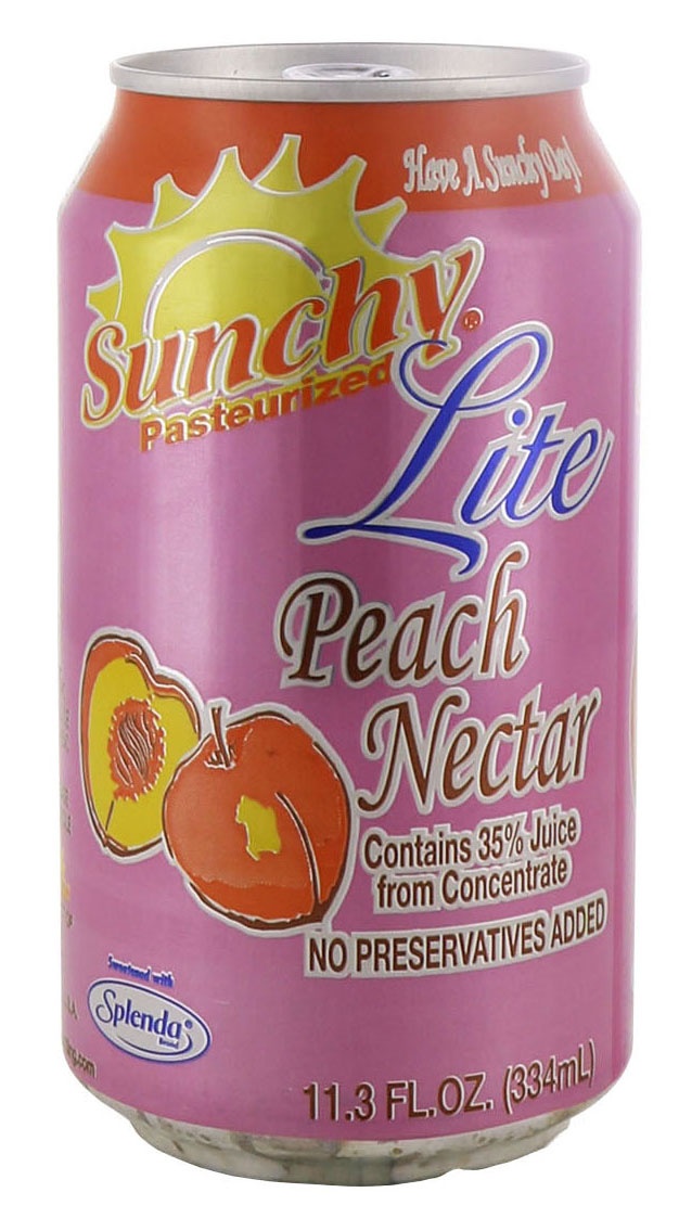 slide 1 of 1, Sunchy Peach Lite Nectar, 1 ct