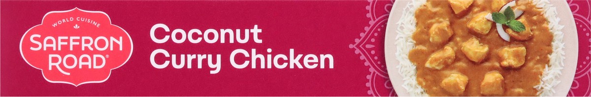 slide 5 of 9, Saffron Road Gluten-Free Coconut Curry Chicken Indian Meal, 10 oz, 10 oz