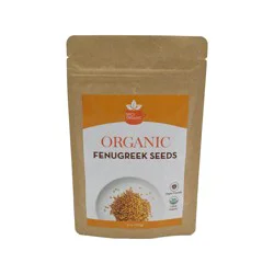Spicy Organic Fenugreek Seeds - 4 oz