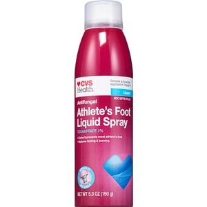 slide 1 of 1, CVS Health Antifungal Athlete's Foot Liquid Spray, 5.3 oz