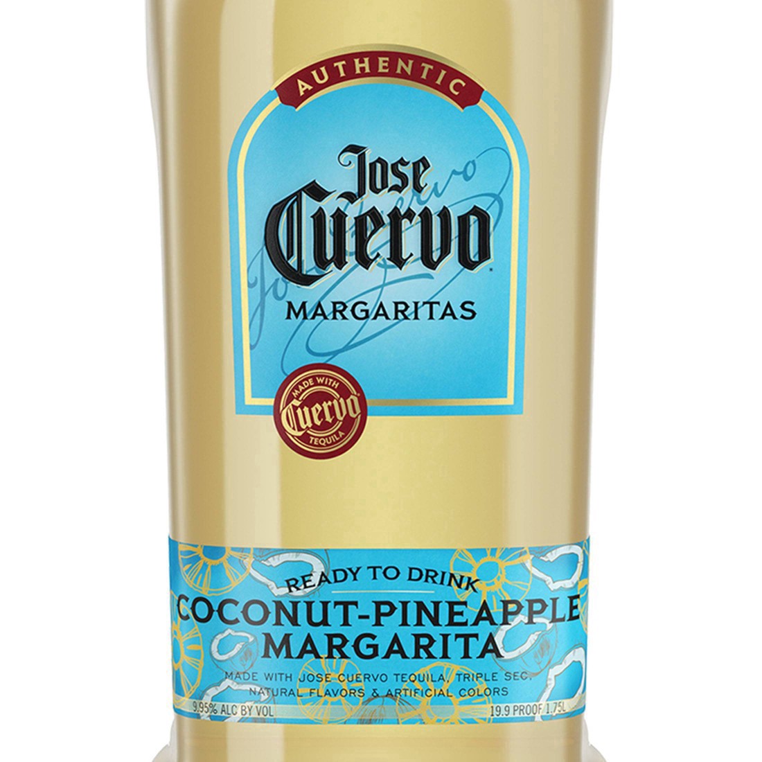 slide 7 of 12, Jose Cuervo Authentic Margarita Coconut Pineapple Ready to Drink Cocktail - 1.75 L, 1.75 liter