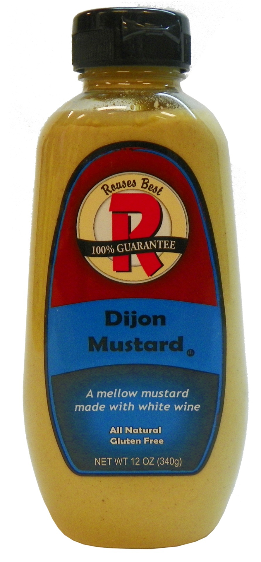 slide 1 of 1, Rouses Dijon Mustard, 12 oz