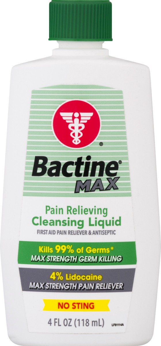 slide 7 of 8, Bactine Max First Aid Spray, 4 oz