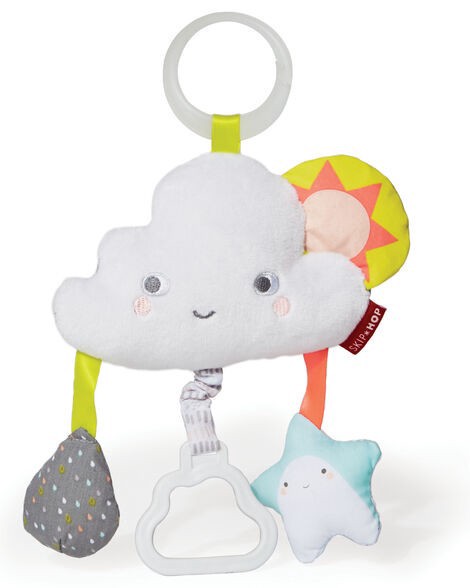 slide 1 of 4, Skip Hop Silver Lining Cloud Jitter Stroller Baby Toy, 1 ct