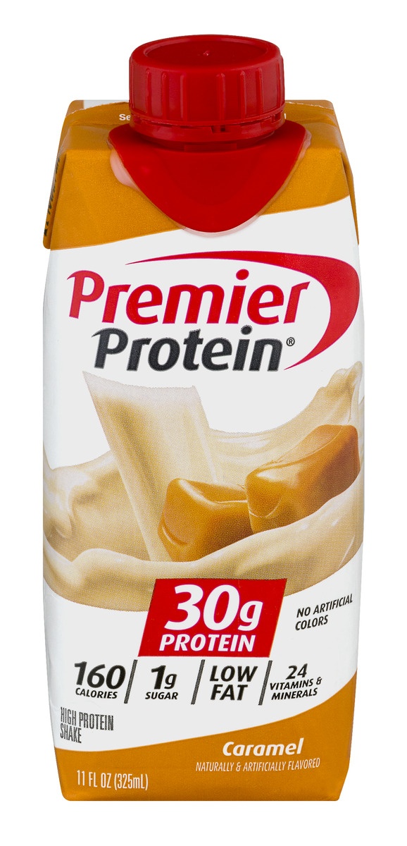 slide 1 of 1, Premier Protein High Protein Shake Caramel, 11 fl oz