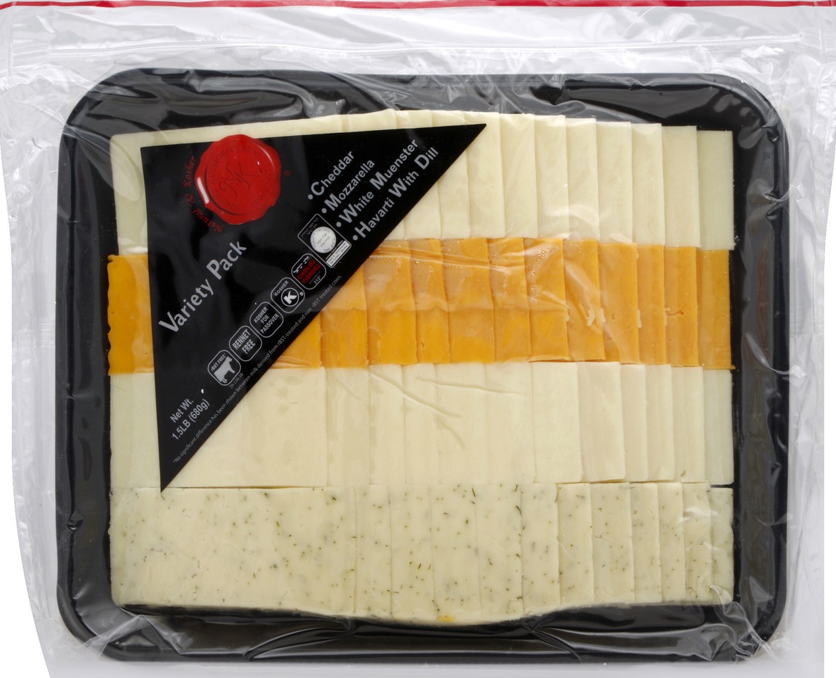 slide 2 of 5, Natural & Kosher Cheese Variety Pack - 24 Oz, 24 oz