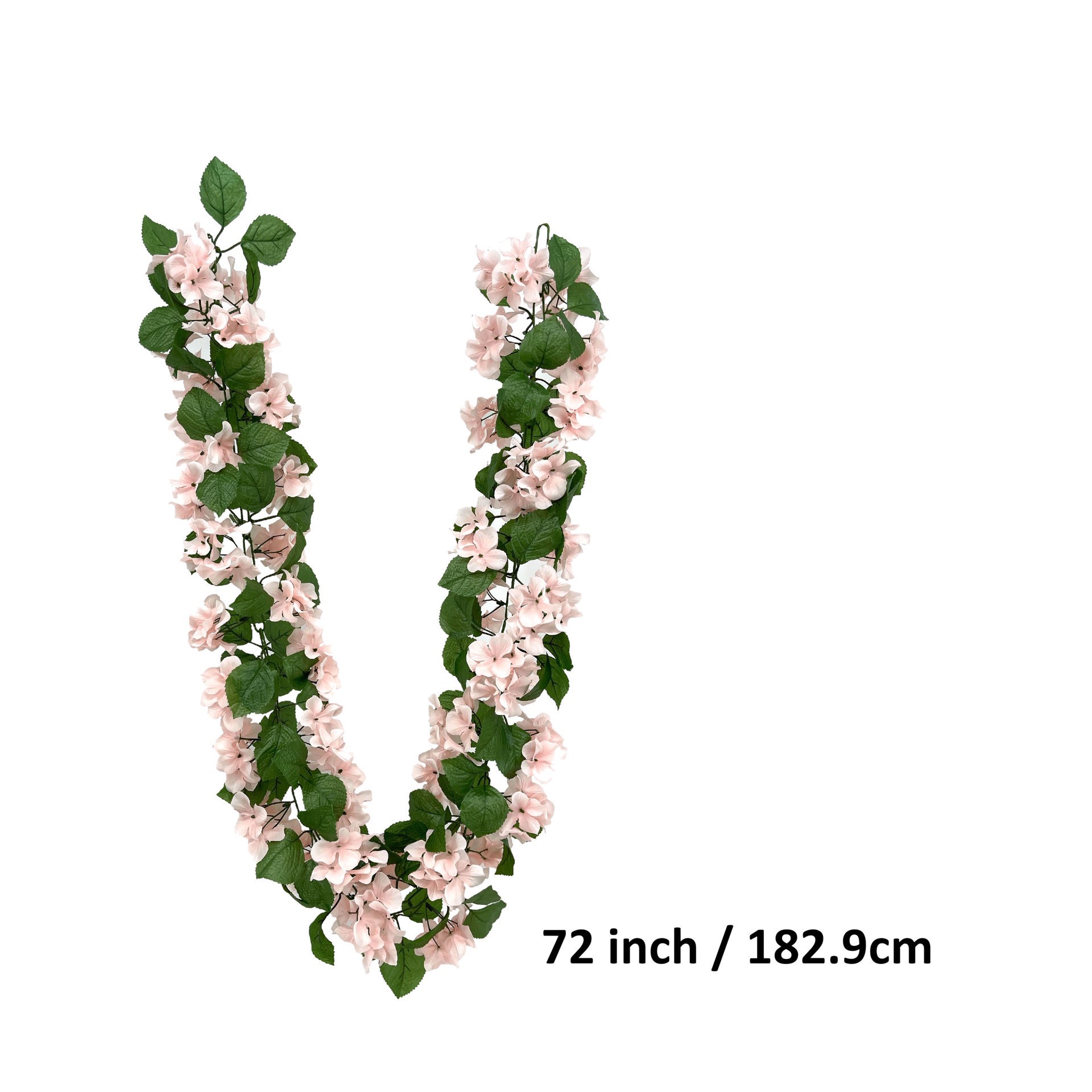 slide 3 of 3, 6ft. Pink Hydrangea Chain Garland By Ashland, 6 ft