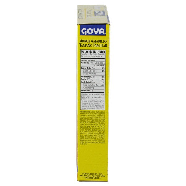 slide 9 of 21, Goya Yellow Rice 14 oz, 14 oz