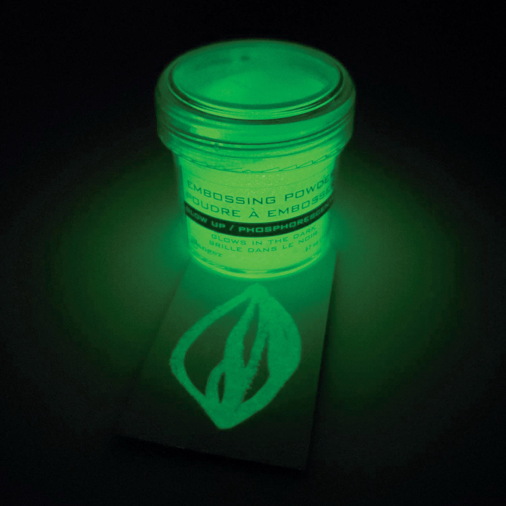 slide 3 of 3, Ranger Glow Up Glow In The Dark Embossing Powder, 0.67 oz
