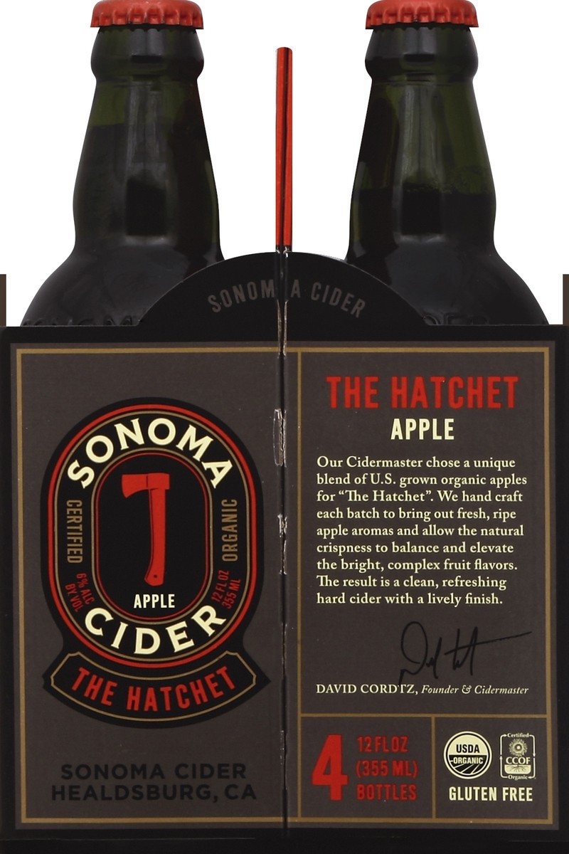 slide 4 of 4, Sonoma Cider Cider 4 ea, 4 ct