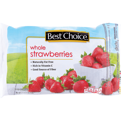 slide 1 of 1, Best Choice Original Whole Strawberries, 16 oz