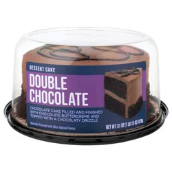 Rise Baking Company Double Chocolate Dessert Cake 31 oz