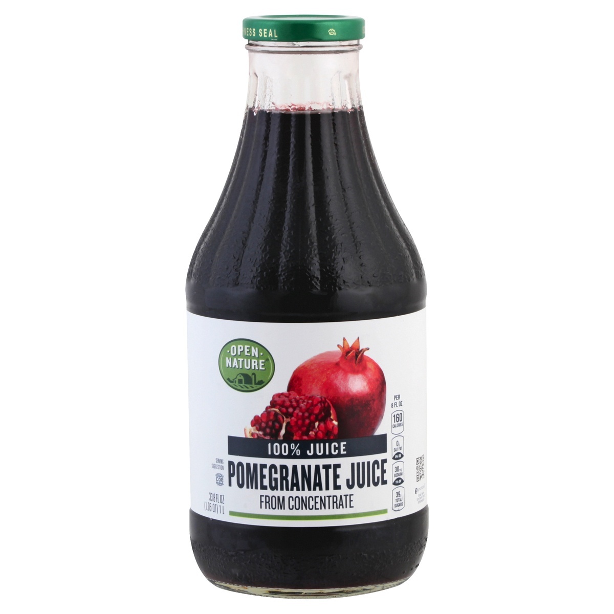 slide 1 of 7, Open Nature 100% Pomegranate Juice, 