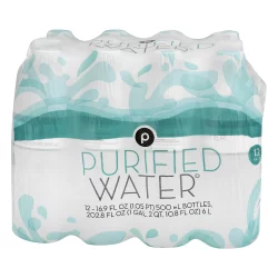 Publix Purified Water - 12 ct; 16.9 oz