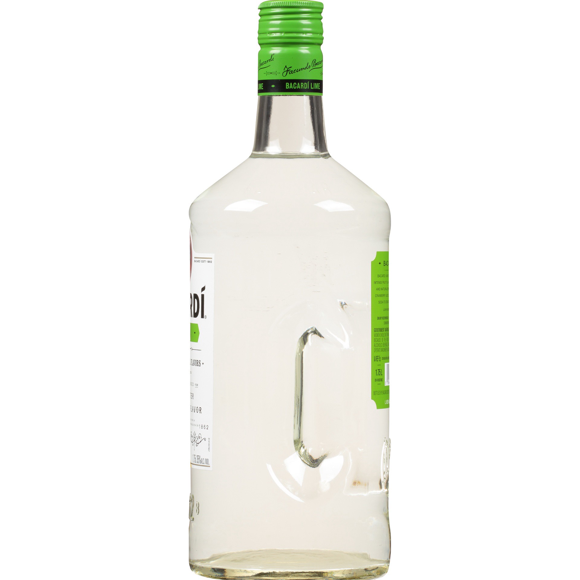 slide 3 of 4, Bacardi Rum Lime 1.75 L, 1.75 liter