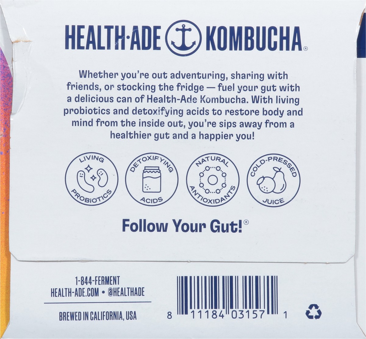 slide 12 of 14, Health-Ade Health Ade Kombucha- Passionfruit Tangerine - 4 ct, 4 ct