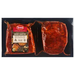 Tyson Pork Chops, Savory Campfire