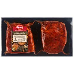 Tyson Pork Chops, Savory Campfire