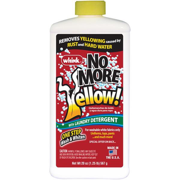 slide 1 of 3, Whink No More Yellow Rust Remover Laundry Detergent, 20 oz