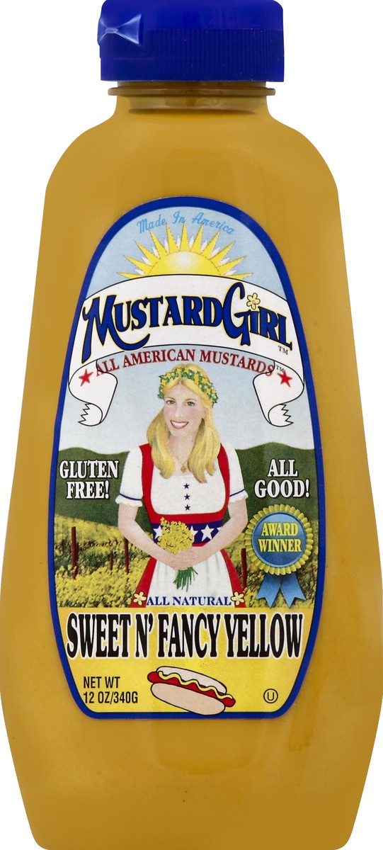 slide 2 of 2, Mustard Girl Mustard 12 oz, 12 oz