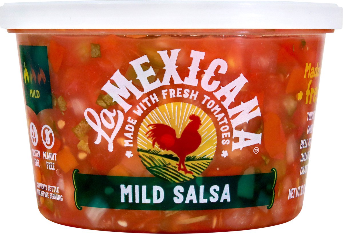 slide 10 of 14, La Mexicana Mild Salsa 16oz, 16 oz