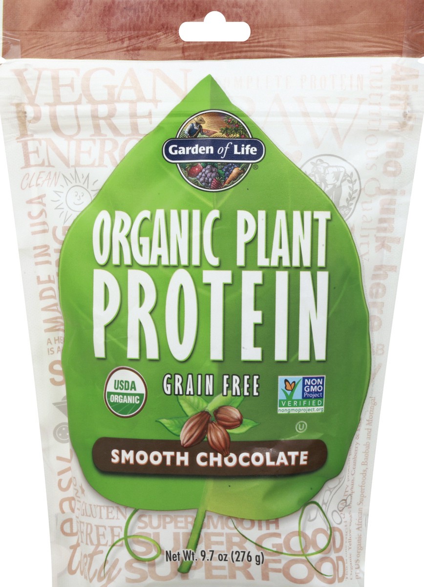 slide 2 of 13, Garden of Life Plant Protein Choc Org, 9 oz