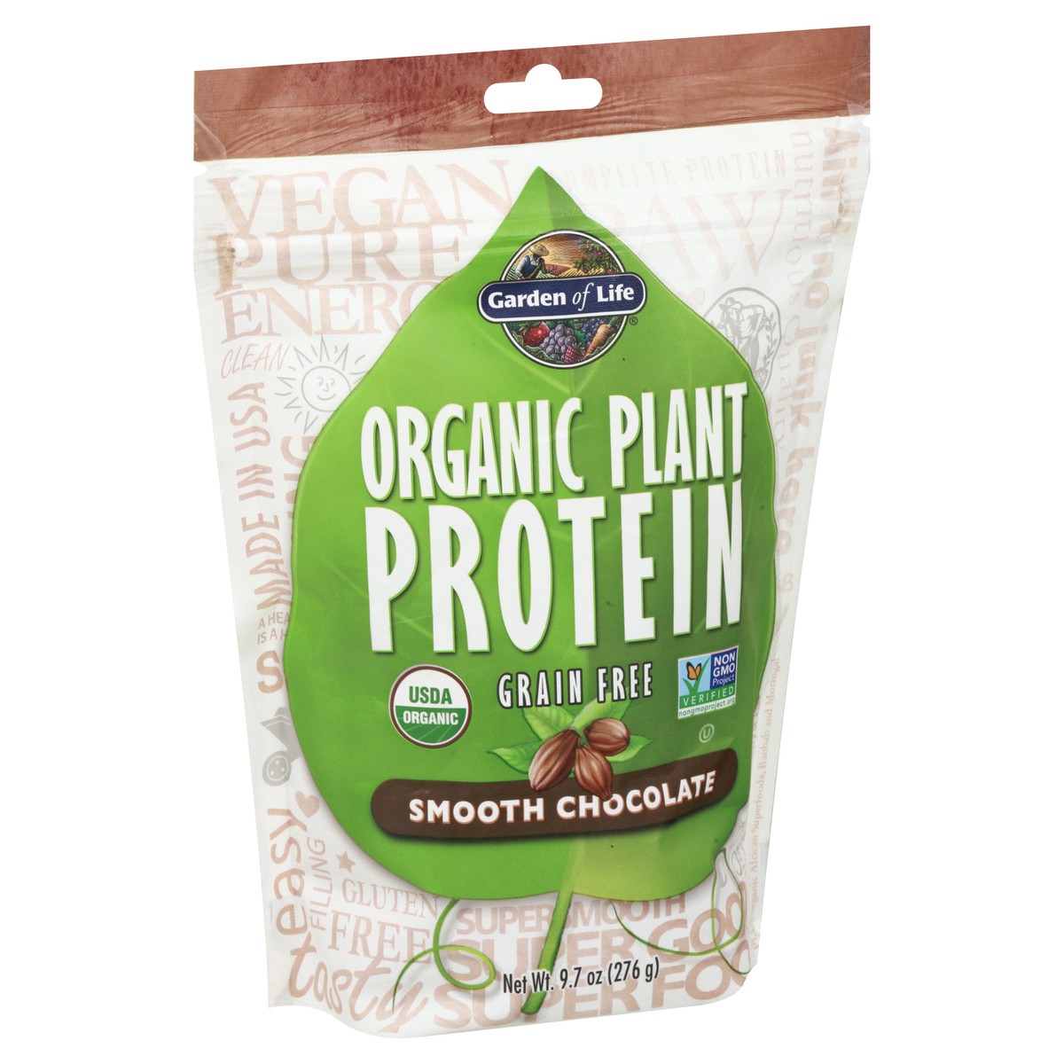 slide 6 of 13, Garden of Life Plant Protein Choc Org, 9 oz