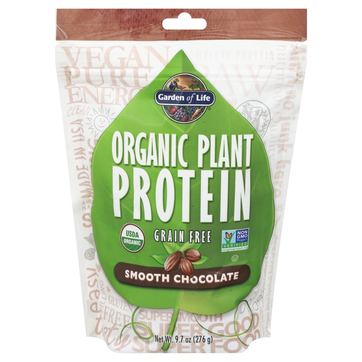 slide 10 of 13, Garden of Life Plant Protein Choc Org, 9 oz