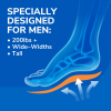 slide 5 of 29, Dr. Scholl's Extra Comfort All-Day Insoles with Massaging Gel, 1 Pair, Trim to Fit, Mens Shoe, 1 ct