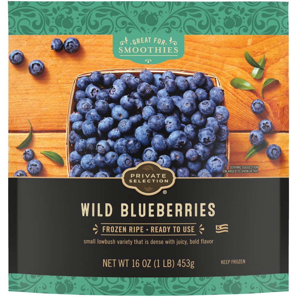slide 1 of 4, Private Selection Wild Blueberries, 16 oz