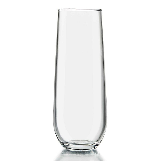 slide 2 of 3, Dailyware Stemless Champagne Flutes, 4 ct