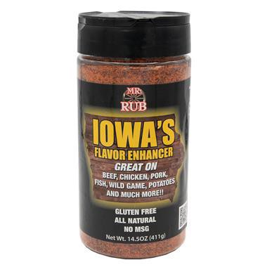 slide 1 of 1, Mr. Rub Iowa's Flavor Enhancer, 14.5 oz