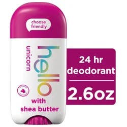 Hello Unicorn With Shea Butter Deodorant 2.6 oz