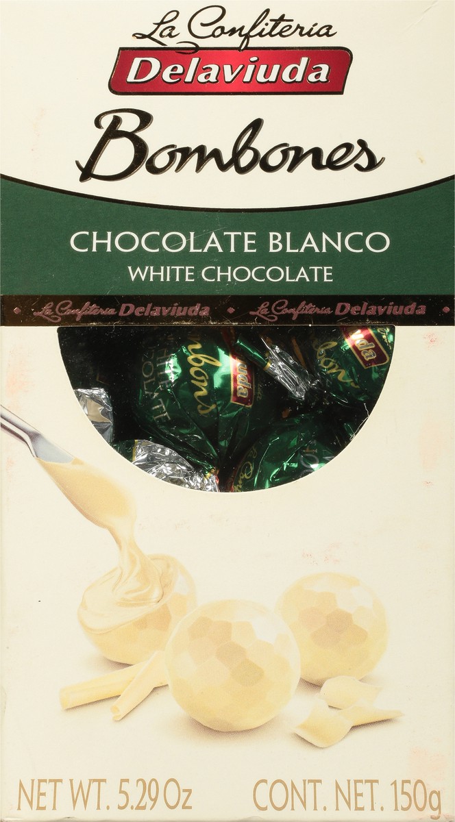 slide 2 of 9, Delaviuda La Confiteria White Chocolate Bombones 14 ea, 5.3 oz