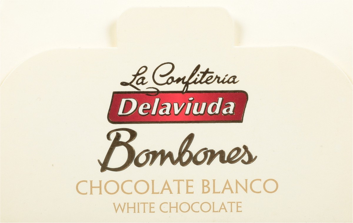 slide 5 of 9, Delaviuda La Confiteria White Chocolate Bombones 14 ea, 5.3 oz