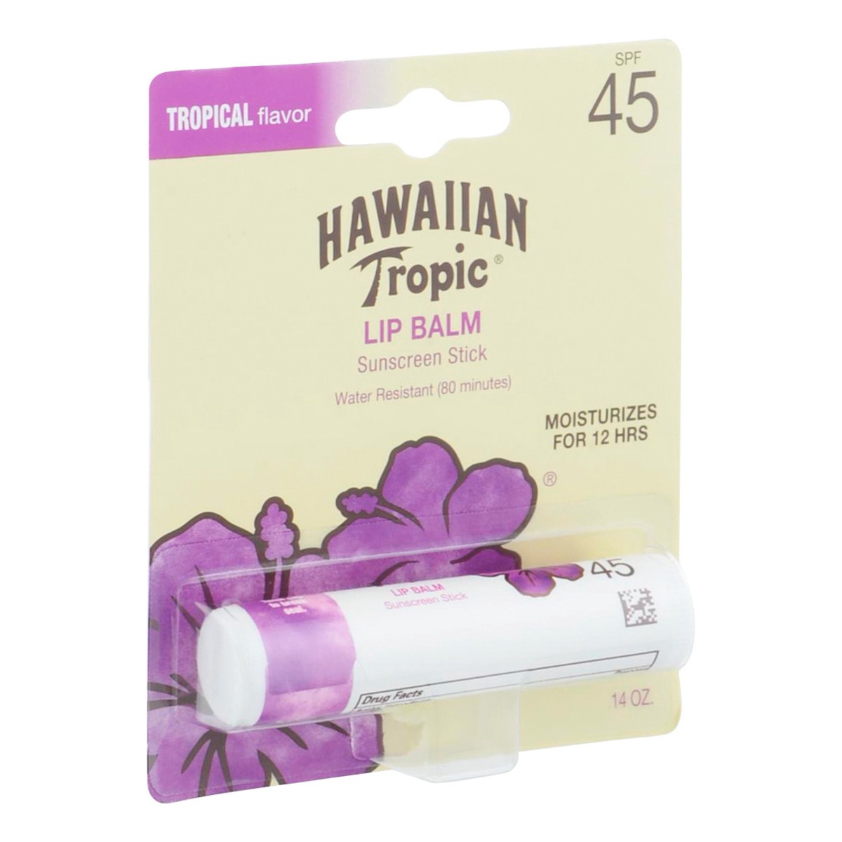 slide 12 of 12, Hawaiian Tropic SPF 45 Tropical Flavor Lip Balm 0.14 oz, 0.15 oz