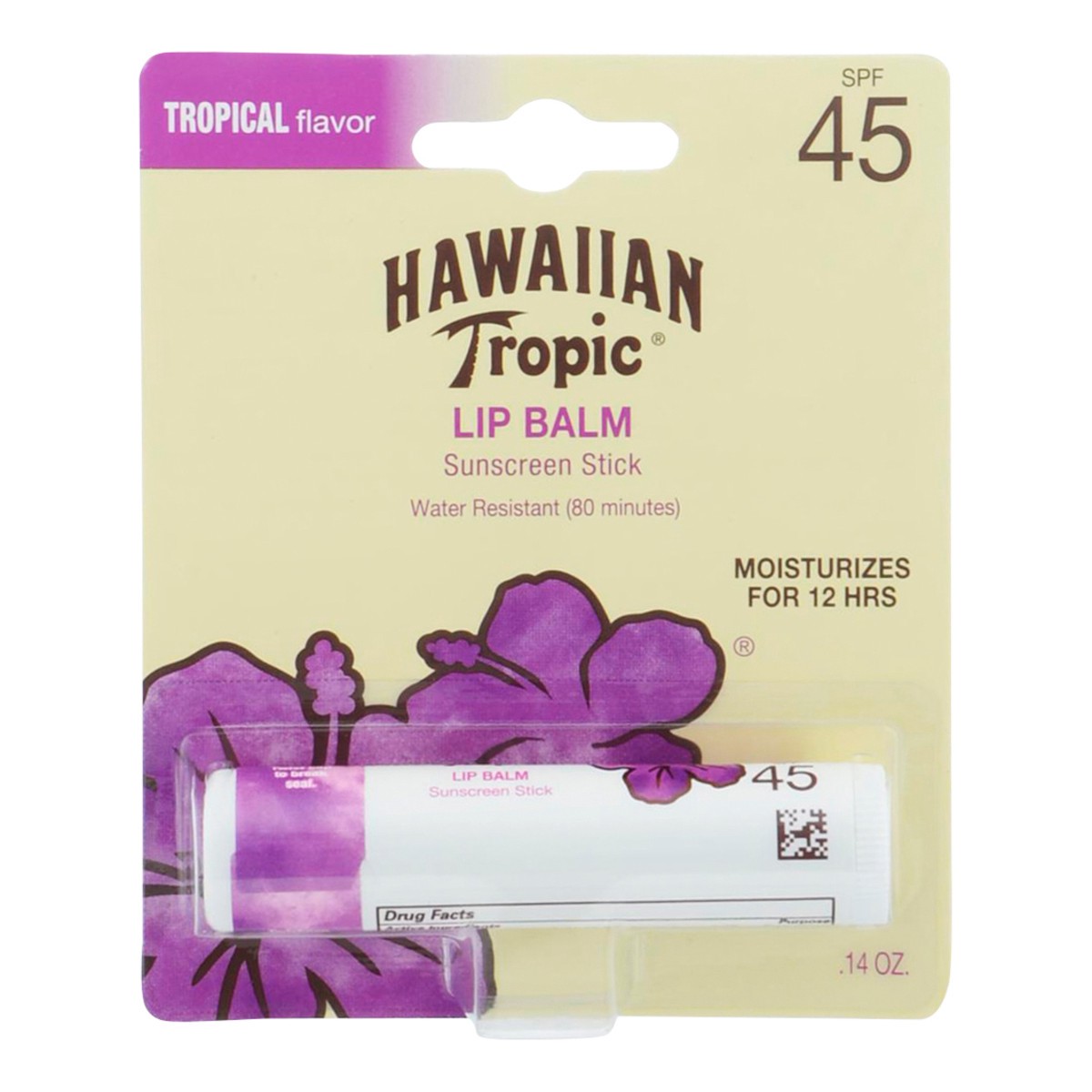 slide 5 of 12, Hawaiian Tropic SPF 45 Tropical Flavor Lip Balm 0.14 oz, 0.15 oz