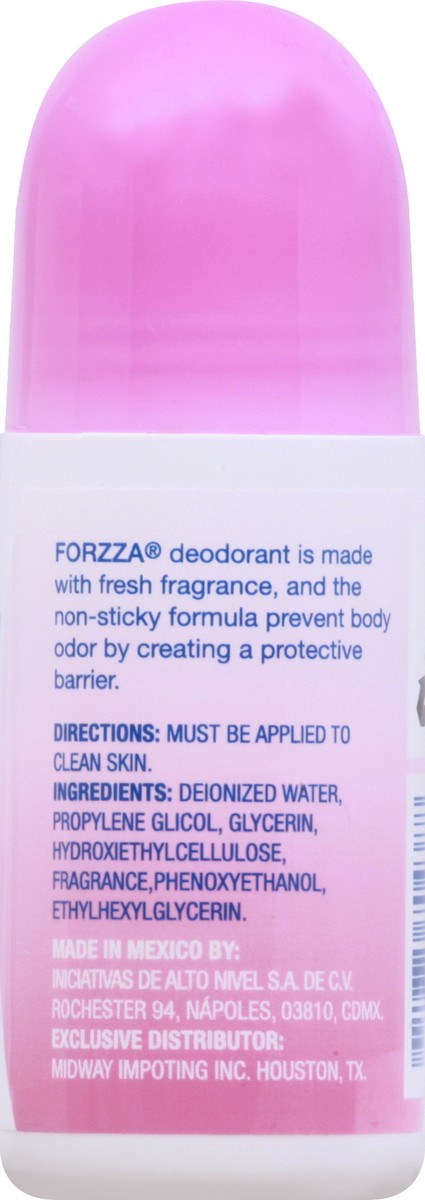 slide 6 of 7, Forzza Deodorant Roll-On Temptation Pink Freshness, 2.03 fl oz