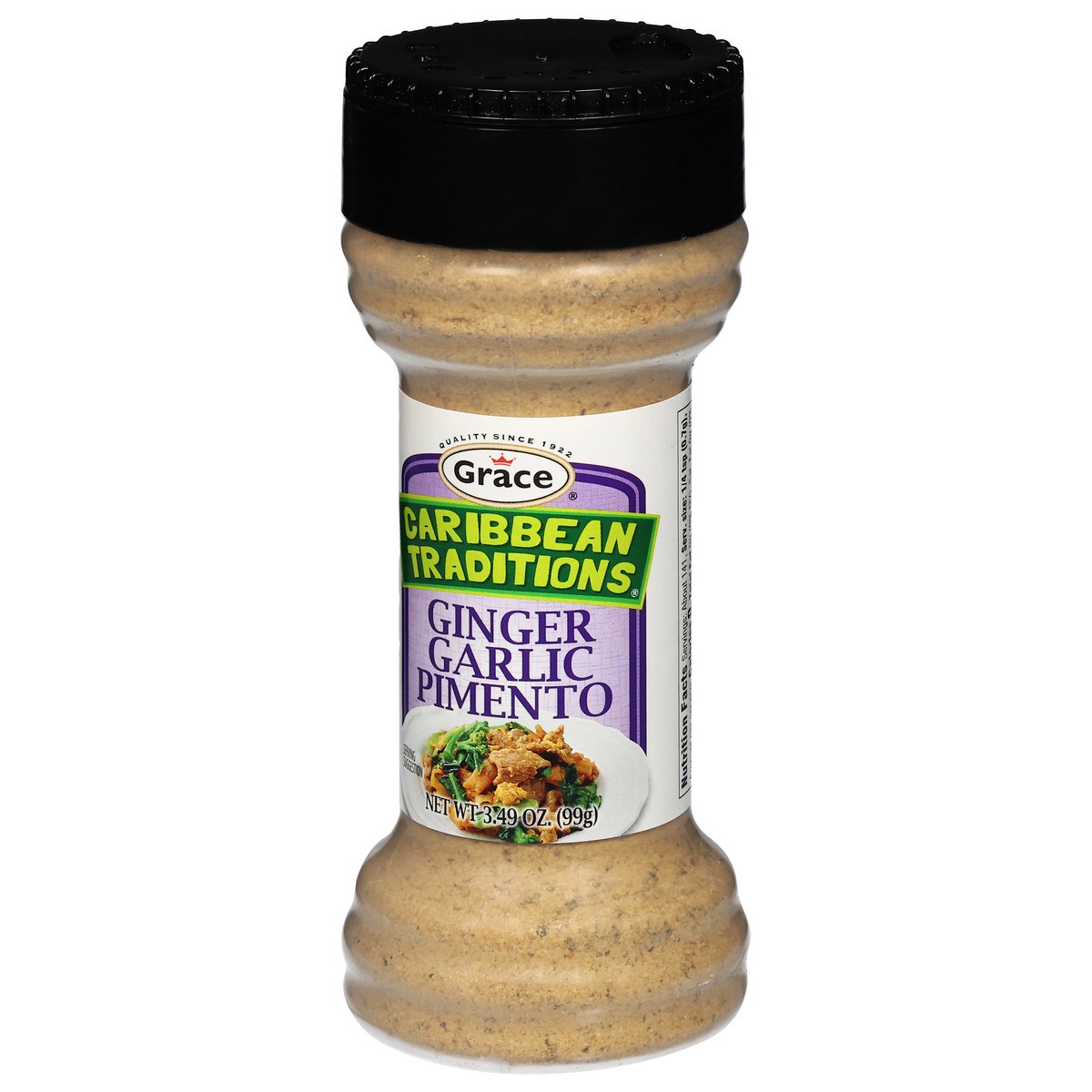 slide 4 of 13, Grace Caribbean Traditions Ginger Garlic Pimento 3.49 oz, 3.49 oz