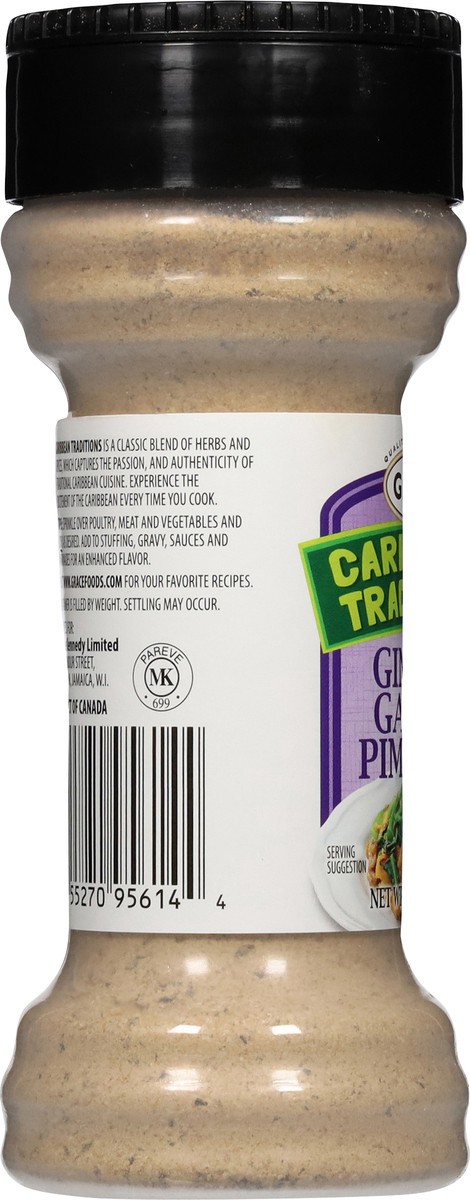 slide 9 of 13, Grace Caribbean Traditions Ginger Garlic Pimento 3.49 oz, 3.49 oz
