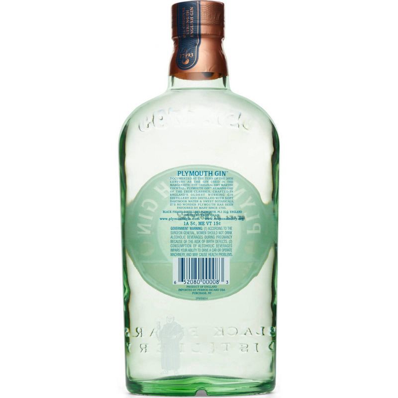 slide 3 of 3, Plymouth Gin Gin 750 ml, 750 ml