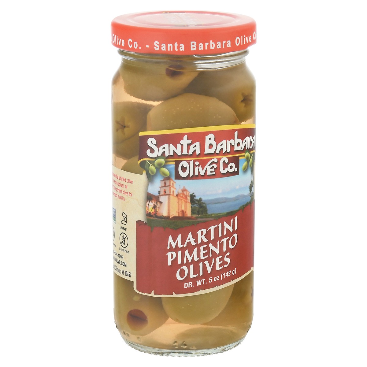 slide 7 of 11, Santa Barbara Olive Co. Martini Pimento Olives 5 oz, 5 oz