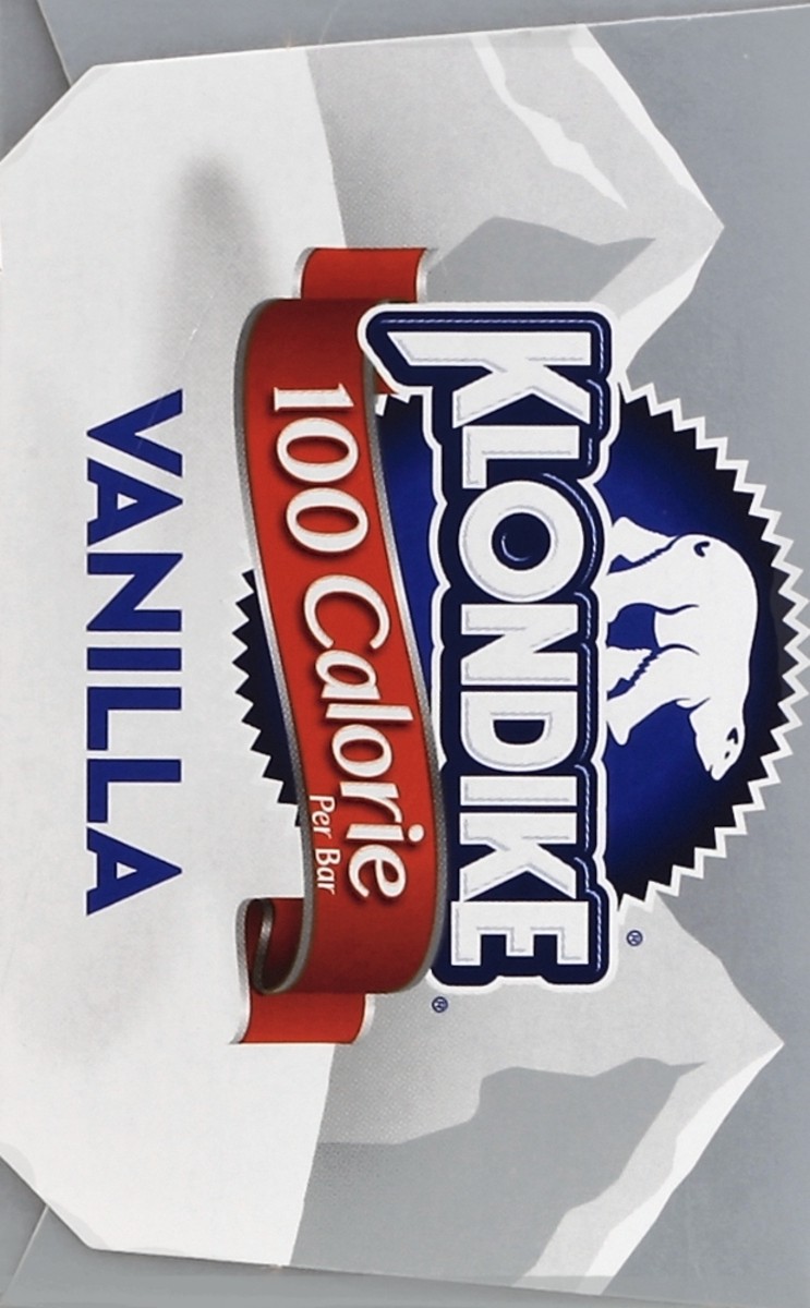 slide 3 of 6, Klondike 100 Calorie Vanilla Ice Cream Bars, 8 ct